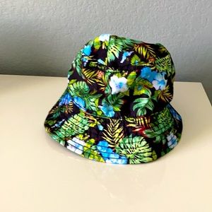 Tropical Print Bucket Hats